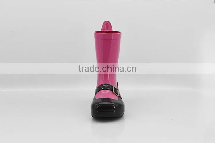 Famouse Brand 10 Years experience Removable kids rain boots