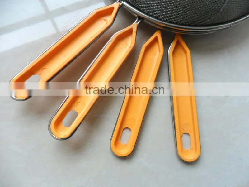 Hot pot line stainless steel large colander kitchen powder tools Strainers C60