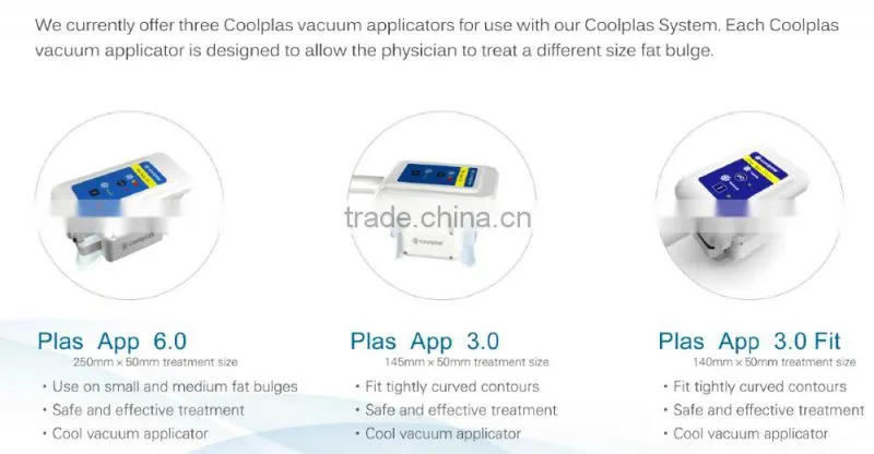 Coolplas Cryo Lipolisis Advanced Medical anti cellulite Beauty device