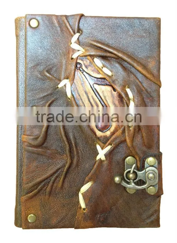 HANDMADE VARIOUS DESIGNS JOURNA REAL LEATHER-HIGH QUALITY-NOTEBOOK - DIARY - SKETCHBOOK
