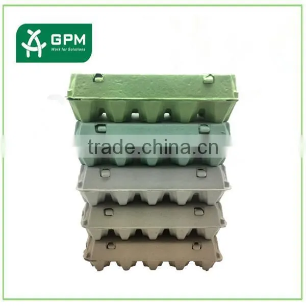 Eco recyclable biodegradable egg packaging tray