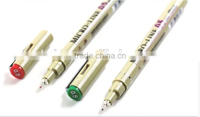 Factory wholesale Micro pen water base ink colorful
