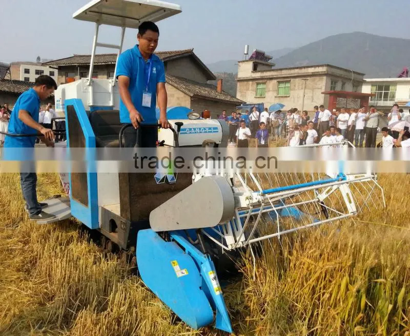 Wheat rice mini combine harvester prices/price of wheat harvester/mini combine harvester for sale