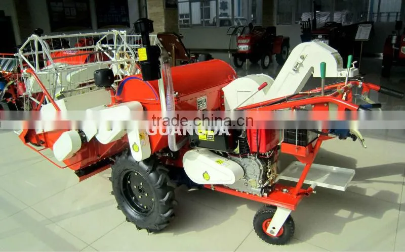 10hp mini wheat combine harvester