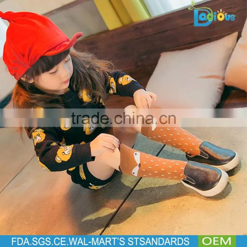 Mickey Cartoon High quality baby sock kids bulk socks baby Knee high socks with lovely packaging