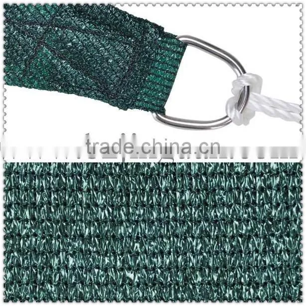 outdoor green sunshade sail tent