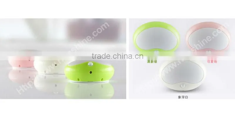 2014 cute raccoon decorative motion sensor led night light for children