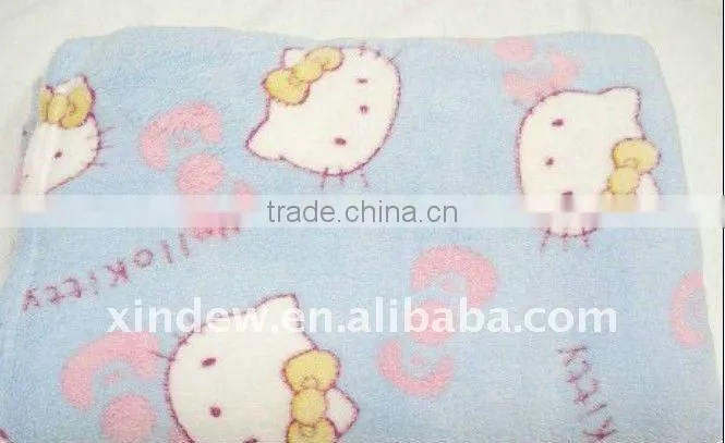 hot coral fleece blanket 9