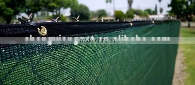 Outdoor HDPE Plastic Tennis Court Privacy Screen Windscreen Fence Net