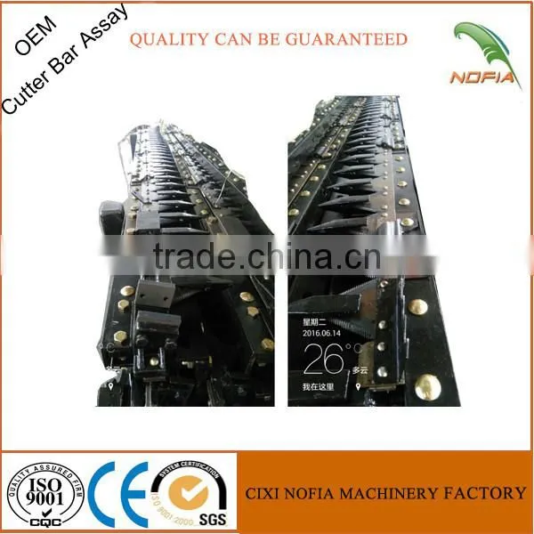 Mubota cutter bar assay