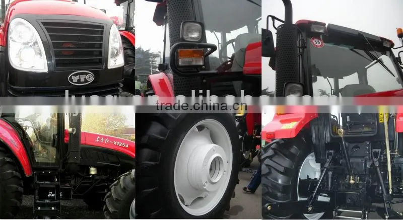 YTO brand model X1254 luoyang tractor for sale