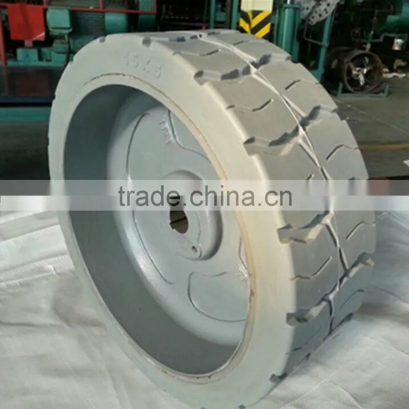fast delivery good price genie scissor lift solid wheel 15x5 12x4.5, genie part 105454