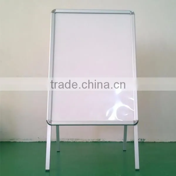 outdoor aluminium double side display stand