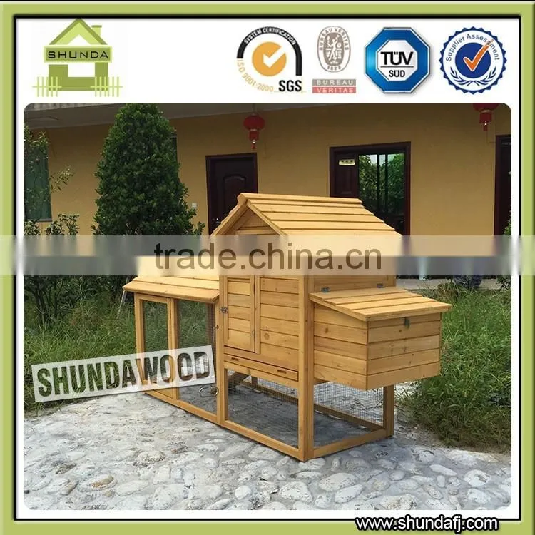 SDC001 wooden poultry housing pet house chicken coop