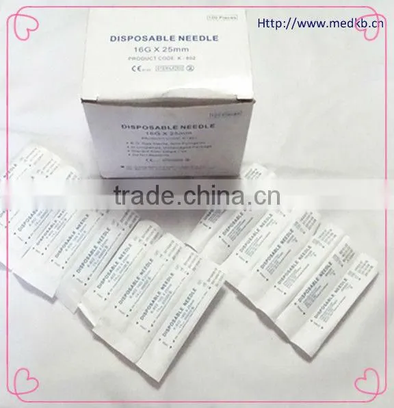Kangbao 18G Plastic Hypodermic Needle