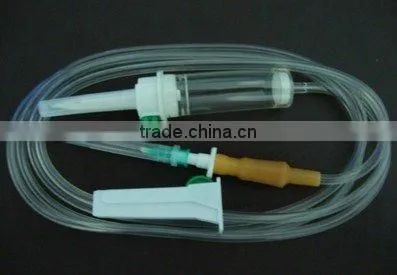 Disposable infusion set with or without needle