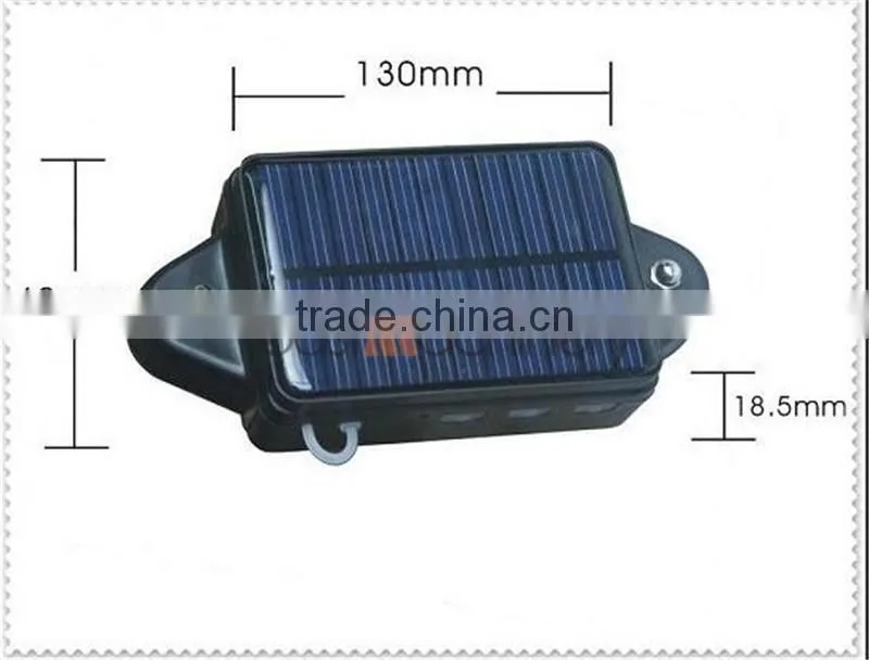 Hot Sale Solar Powered Mini GPS Tracker Big Battery Solar Powered 3G GPS Tracker