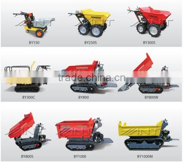 BY800 Chinese construction mini wheel loader engine power barrow with CE