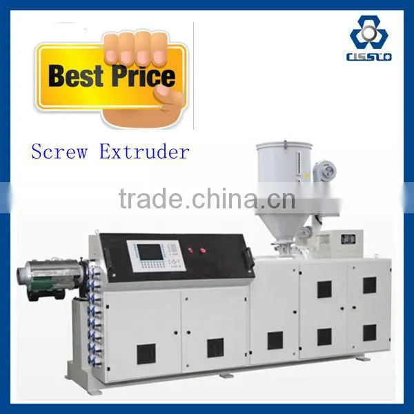 HOT SALE PVC pipe conical twin screw extruder,CONICAL TWIN SCREW EXTRUDER