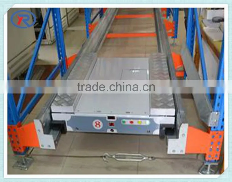Radio Shuttle cart racking for high density storage