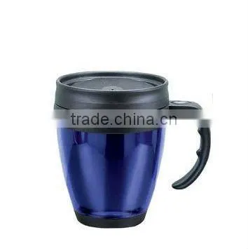 9oZ double wall mini plastic Portable cup auto mug plastic advertisement Auto mug plastic auto mug accept printing LOGO