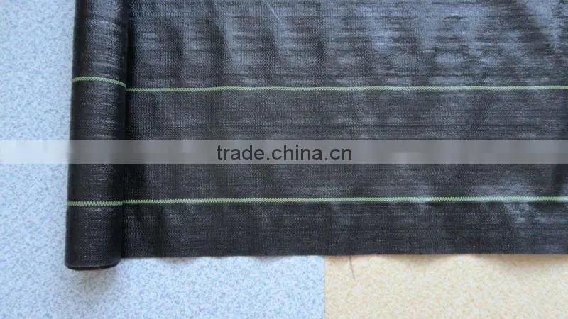 pp woven fabric weed and grass barrier mat ( weed control mat)