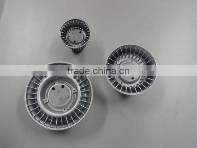 led lamp cover aluminium casting aluminium CNC