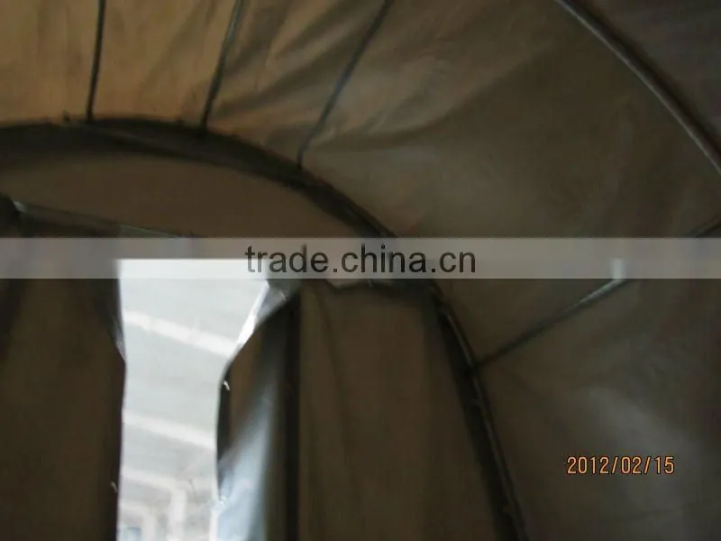 12'x20' steel structure PE car parking shelter