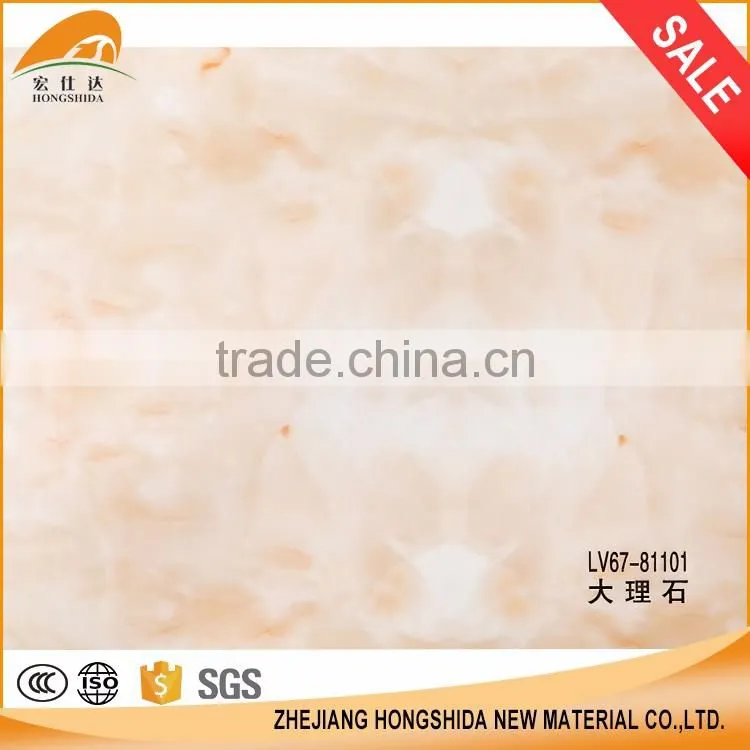 Fashionable PVC vinyl self stick stone grain, PVC marble self adhensive wall paper