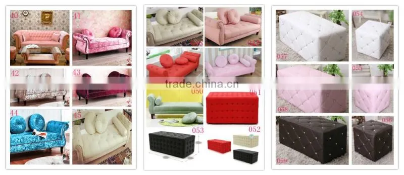 For event hall half moon curved sofa