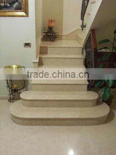 cream marfil marble floor tile