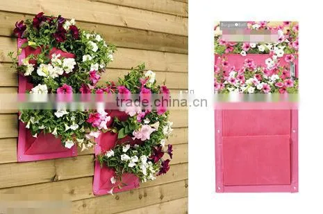Indoor Wall Planter Waterproof,Vertical Wall Planters Pockets