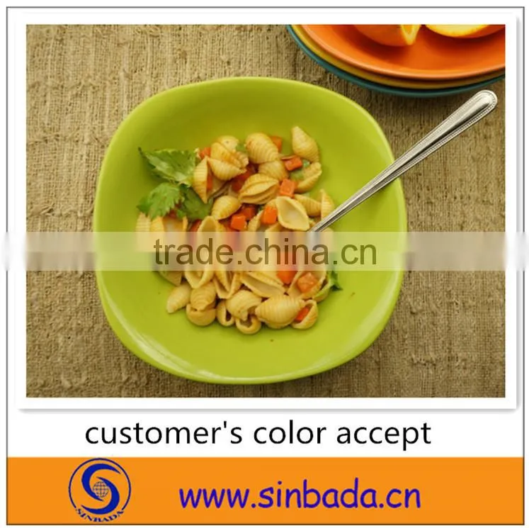 square shape glazing bowl