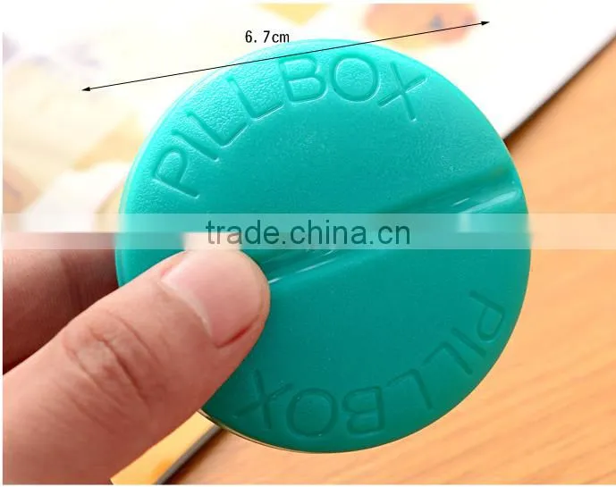 Q1094 Mini four box plastic pill case