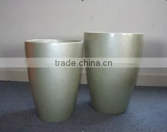 Handy cheap garden flower glass vase flower pot
