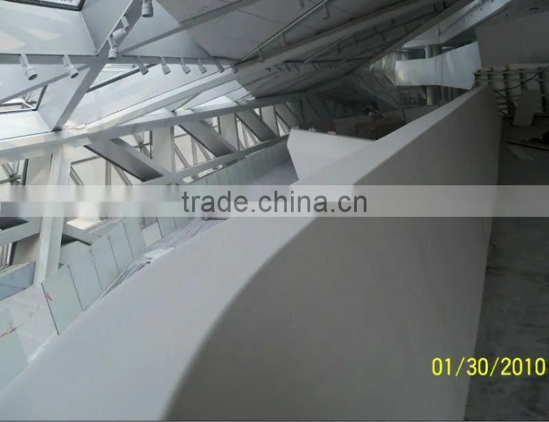 Top quality Hi macs Acrylic solid surface interior decorating