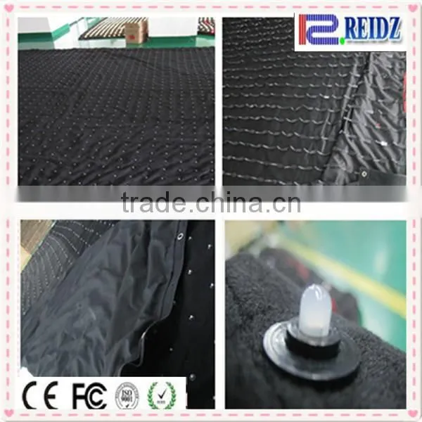 New WS2821 IC flexible able rgb stage Programmable Led Curtain Display