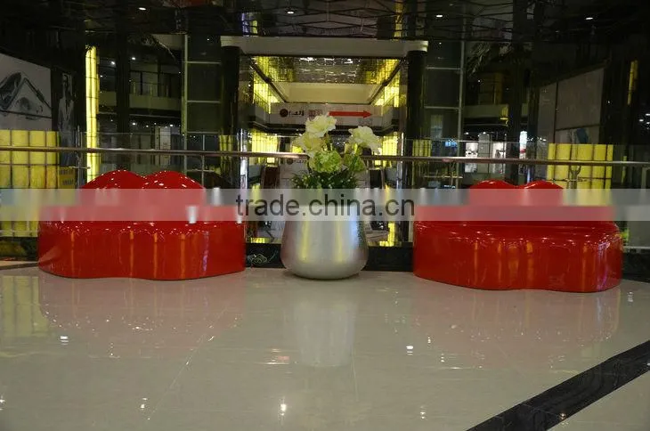 Outdoor fiberglass chair