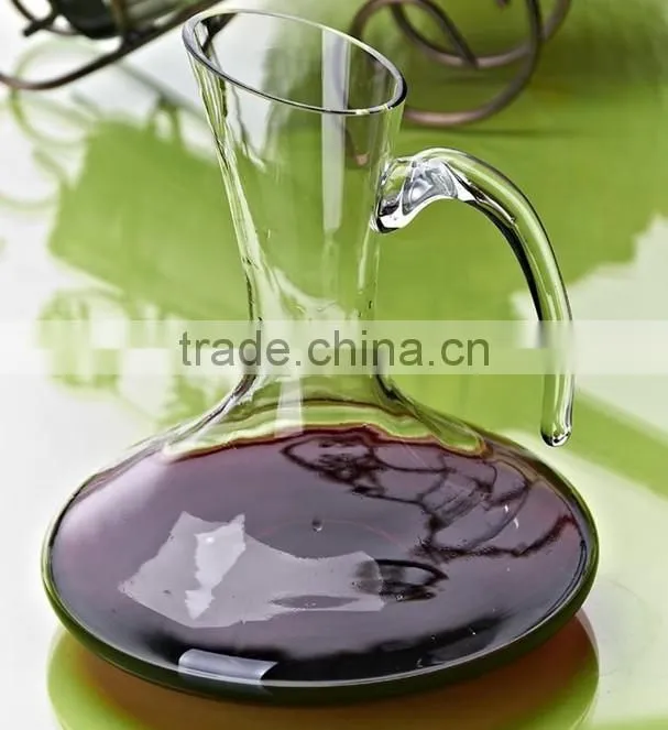 Hot selling Crystal Glass Decanters with Handle