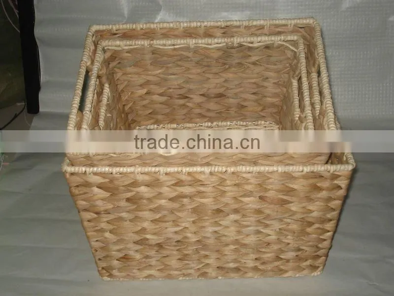 beautiful corn husk,rattan storage basket