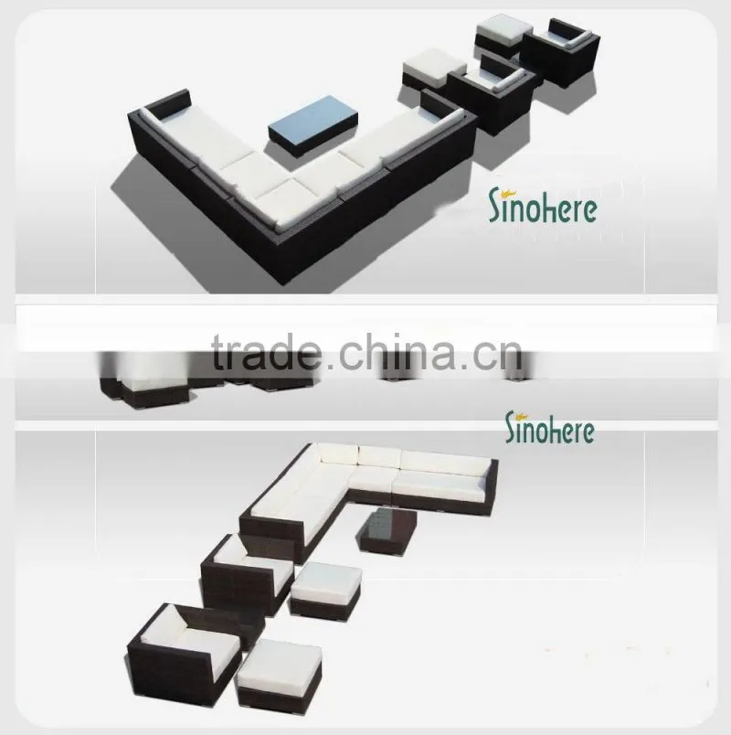Outdoor Furniture Rattan Sofa Set AY1602