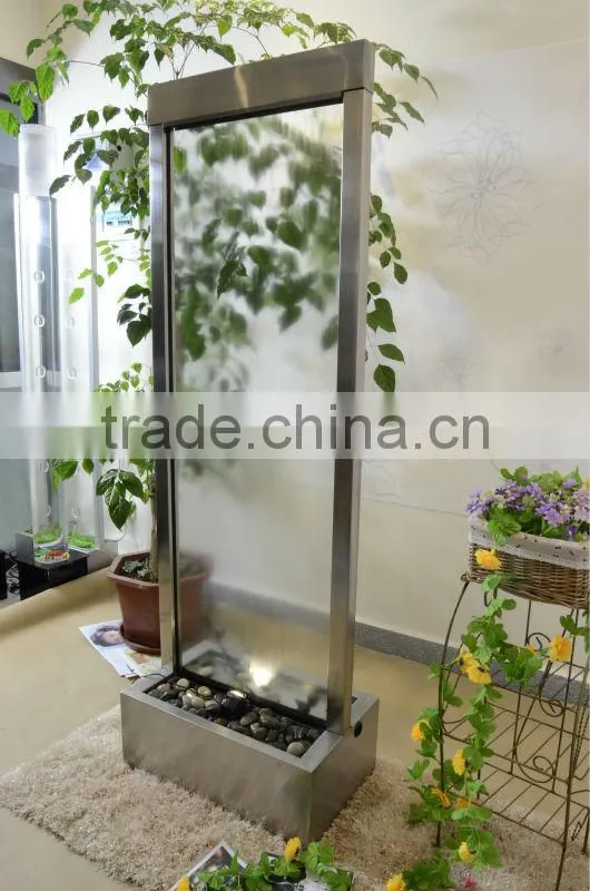 Simple feng shui Stainless steel water features