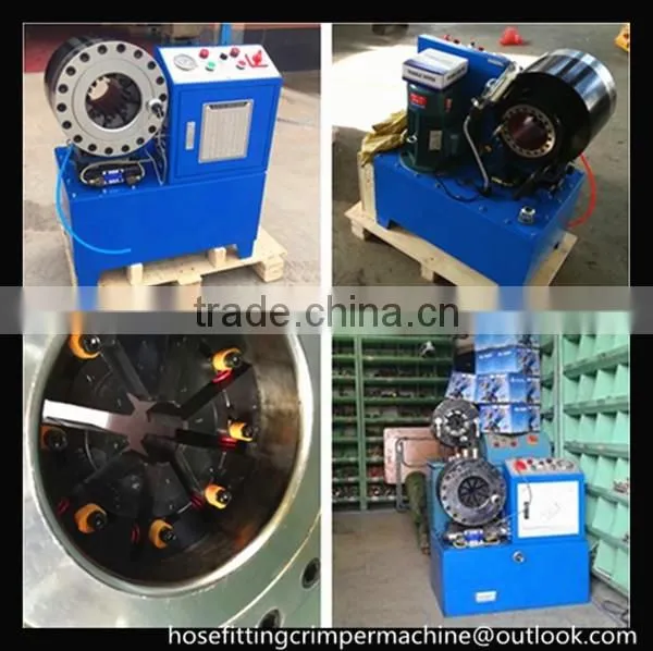 Contemporary new products rubber hose locking machine 6-51mm hose crimping machine hose crimper