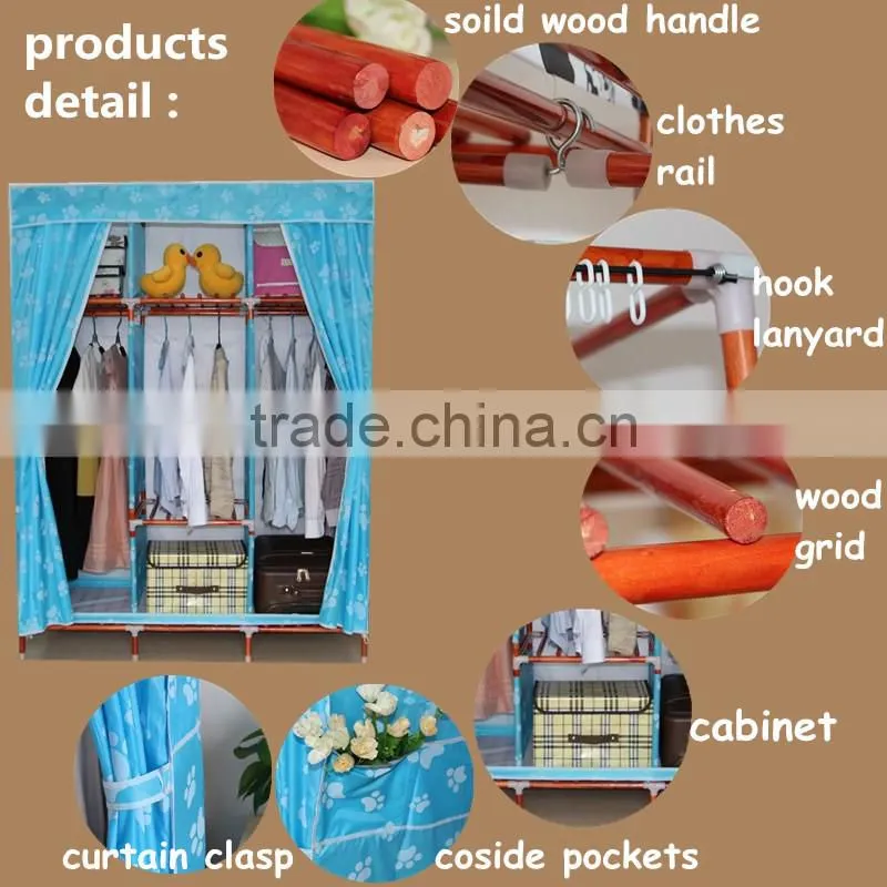 wooden clothes wardrobe bedroom furniture