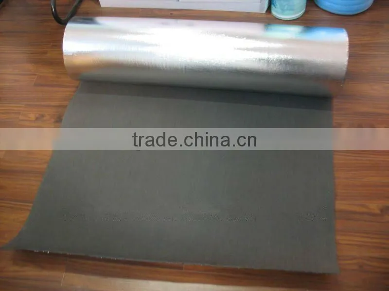 rubber acoustic underlayment