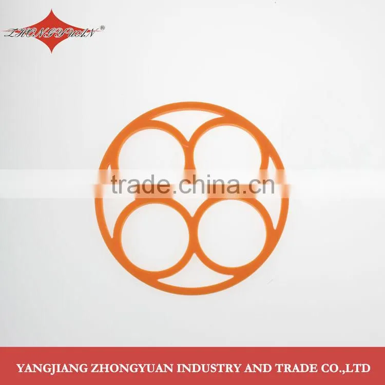 Classic design double stars shaped silicone mat