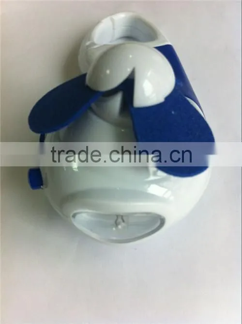 Mini LED light travel fan