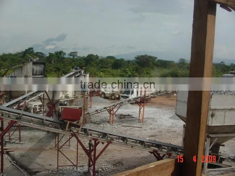 Hot Selling small integrated portable crusher plant 50tph
