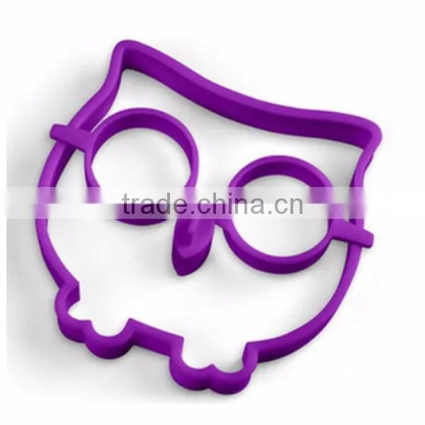Silicone Rabbit Bunny Egg Mold Shaped Fried Breakfast Funny Cooking Tool kitchen