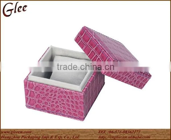 Different color Mini Leather watch display box